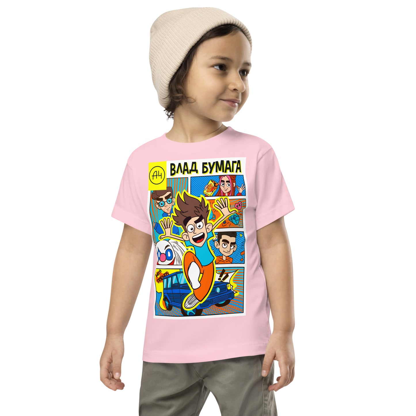 Camiseta Cómics A4