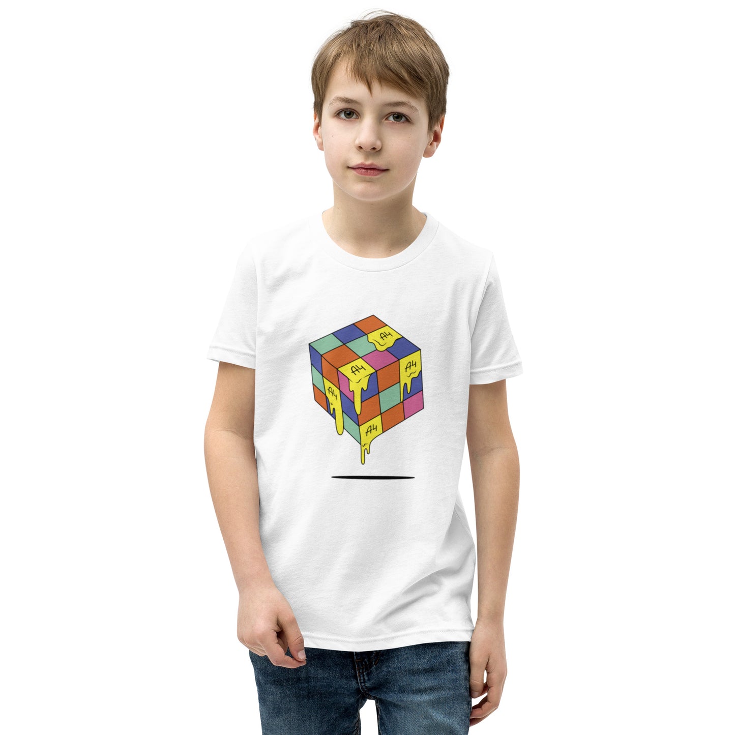 Youth T-Shirt A4 Cube